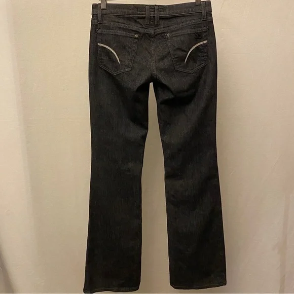 Joe’s Jeans 27 (US 4) Boot Cut Black Jeans Low Rise Women’s Stretch Berlin - Picture 11 of 11
